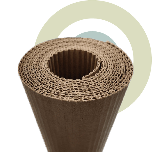 Rollo de carton corrugado