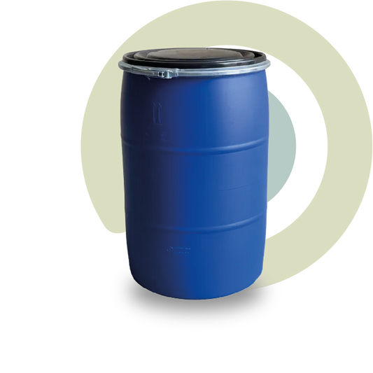 Tambor de plastico azul
